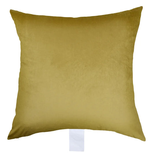 Down Feather Solid Gold Pillow