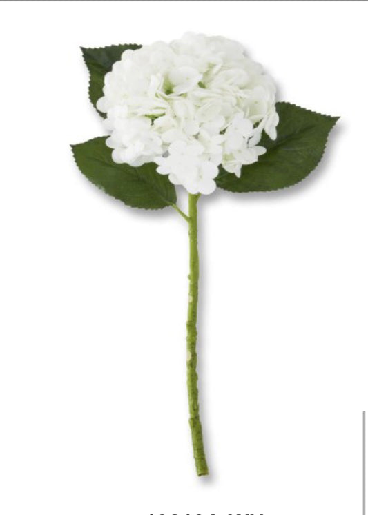 Real Touch Hydrangea Stem Green