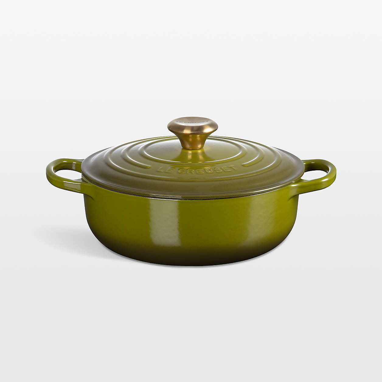 Le Creuset 3.5 Signature Sauteuse Oven Olive