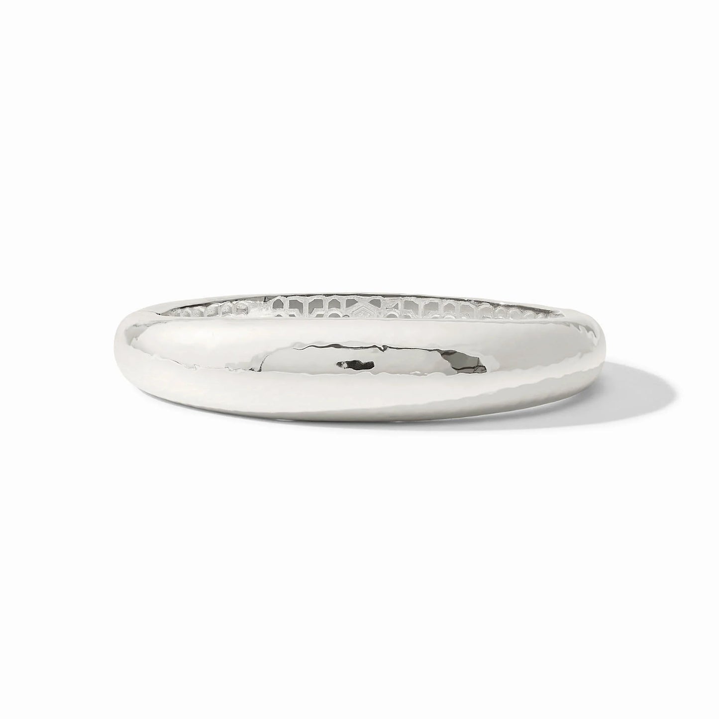 Julie Vos Catalina Demi Hinge Bangle Silver