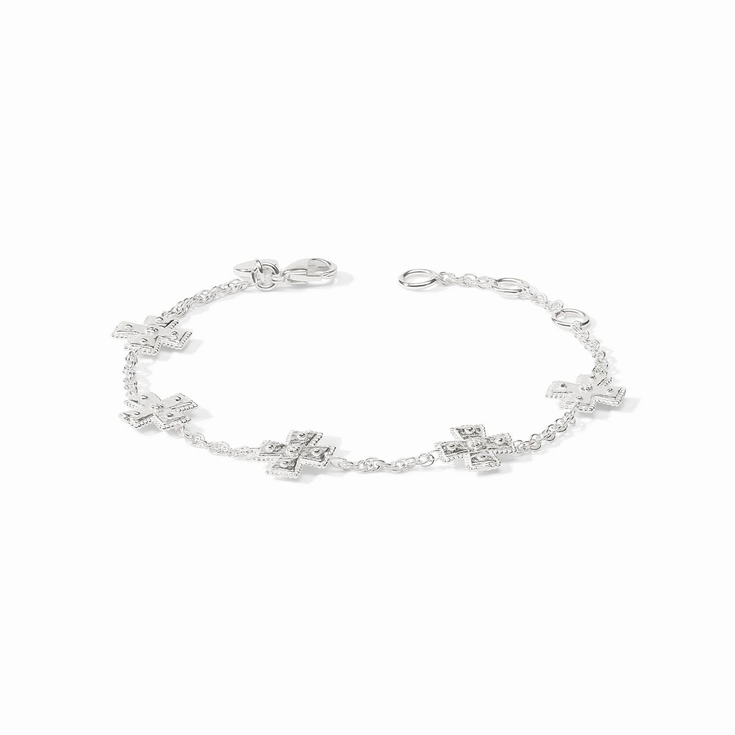 Julie Vos Malta Canterbury Delicate Bracelet Silver
