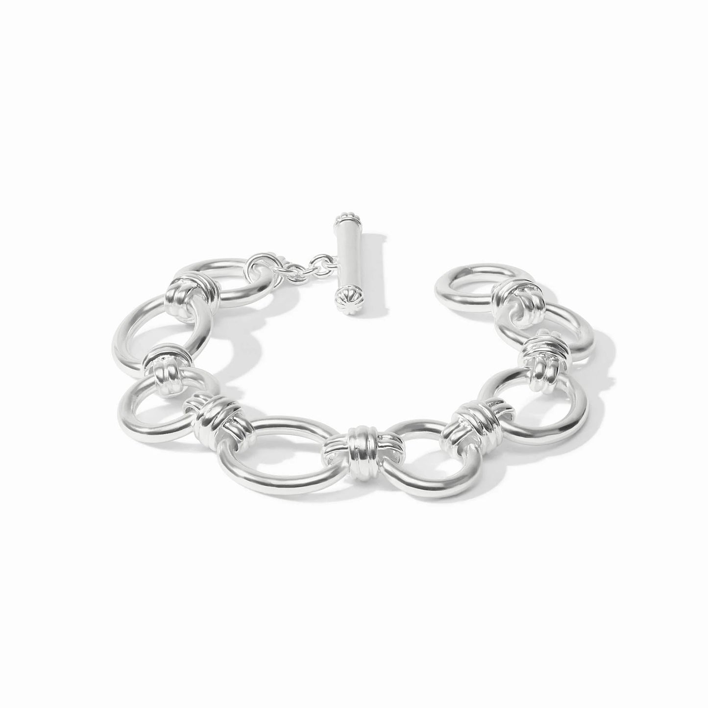 Julie Vos Portofino Link Bracelet Silver
