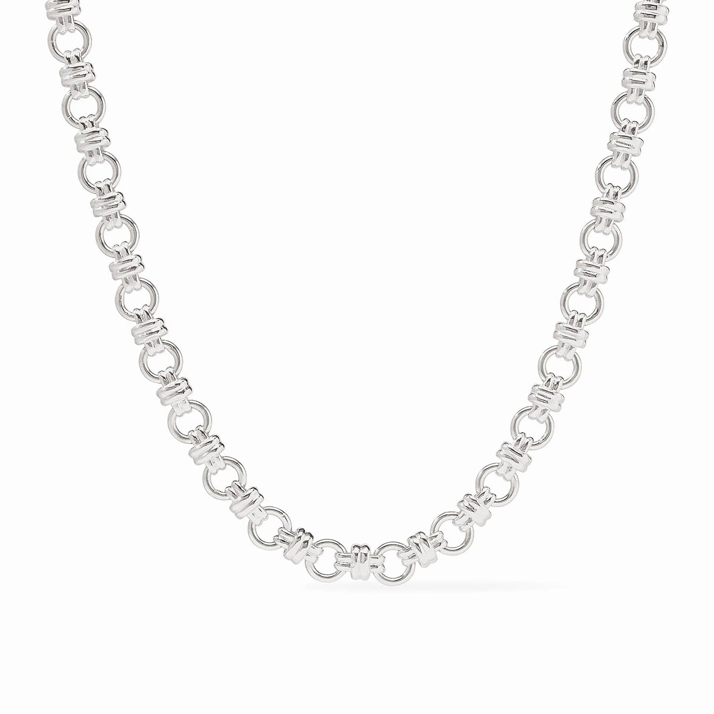 Julie Vos Esme Link Necklace Silver