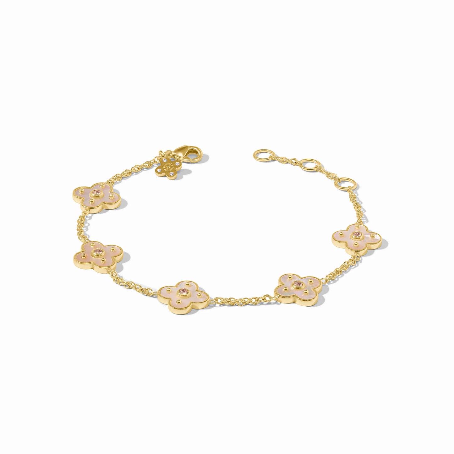 Julie Vos Colette Delicate Bracelet Champagne