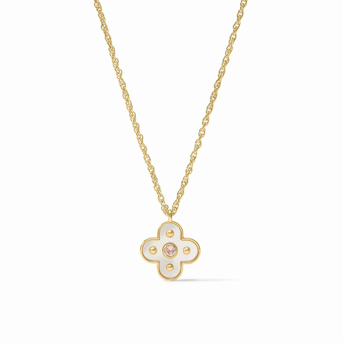 Julie Vos Colette Delicate Necklace Champagne
