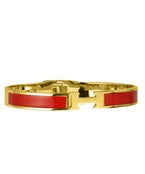 H Bracelet, skinny Red