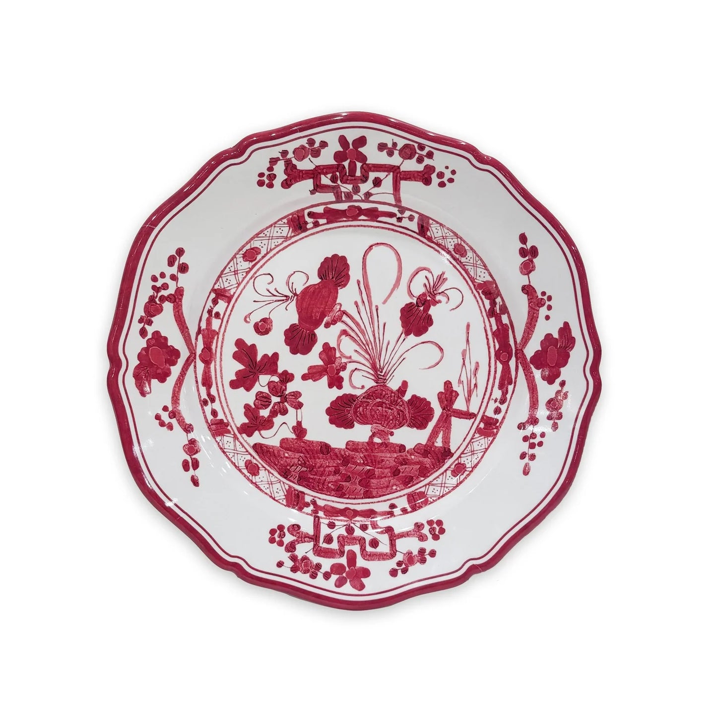 Vida Faenza 9” Salad Plate (Set of 4) Red
