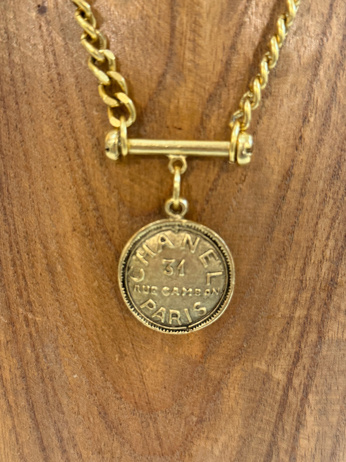 T Bar Chanel Necklace