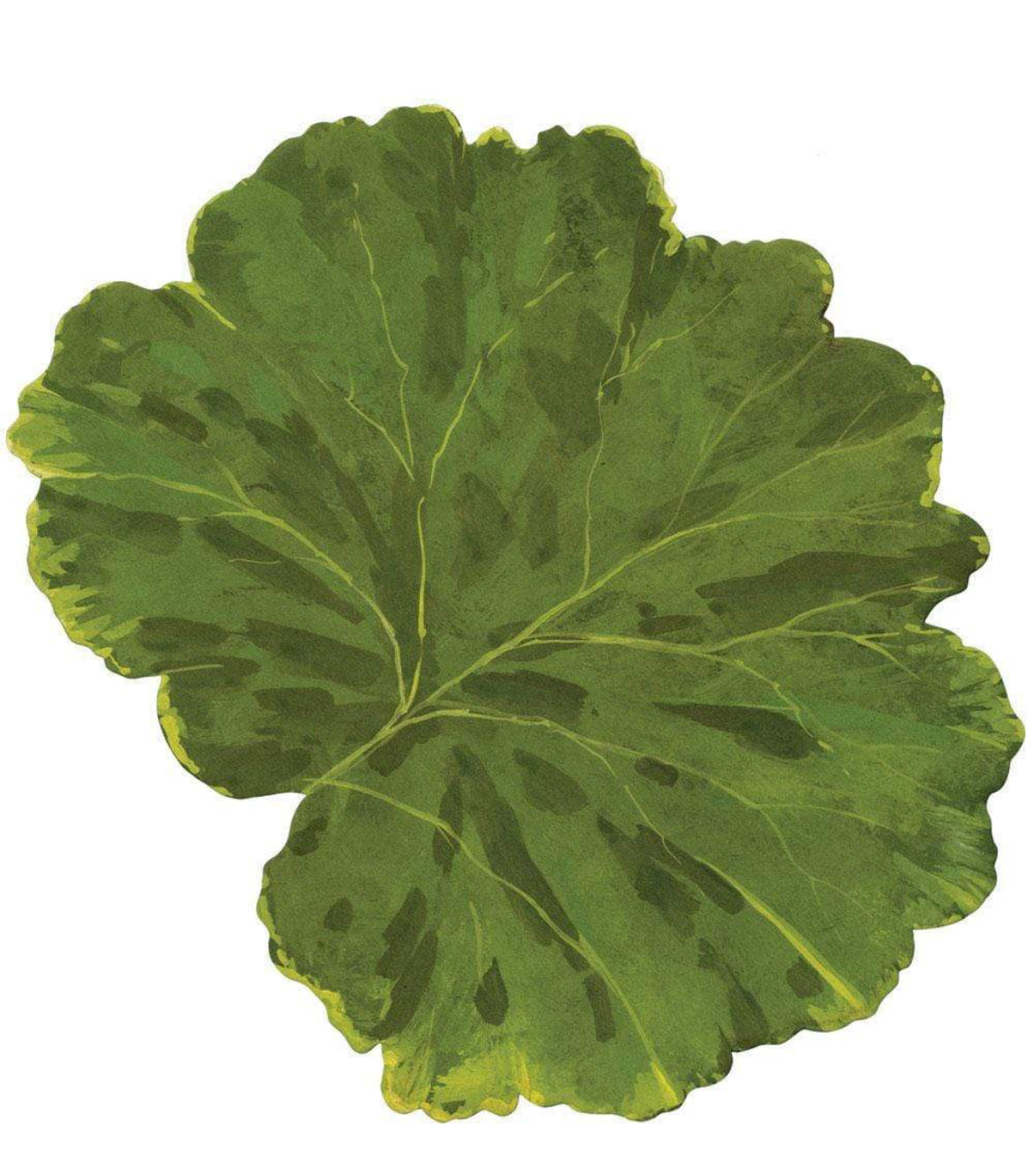 Caspari Coated Leaf Placemat
