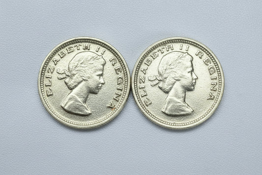 Gold Silhouette Coin Earrings(Clip on)