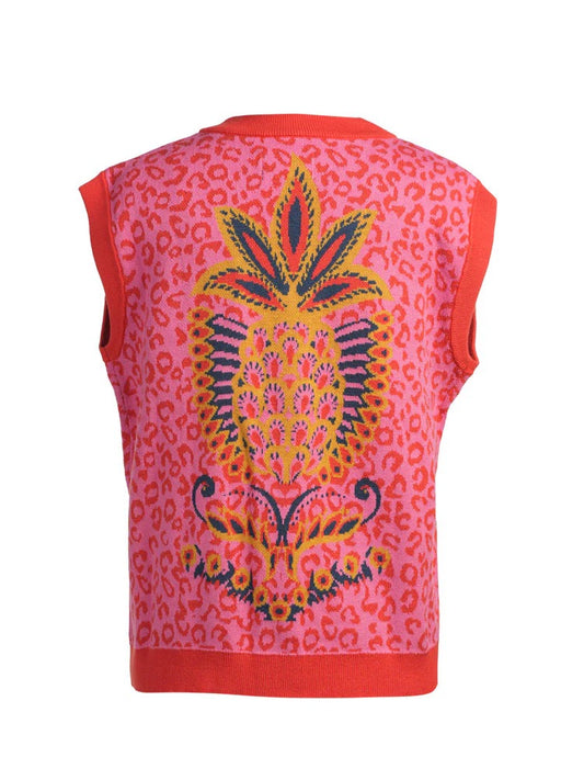 Nina Cardigan Vest-Emily Lovelock
