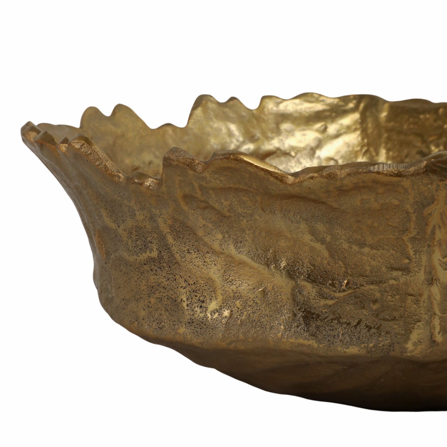 17" STRASBOURG GOLD METAL BOWL