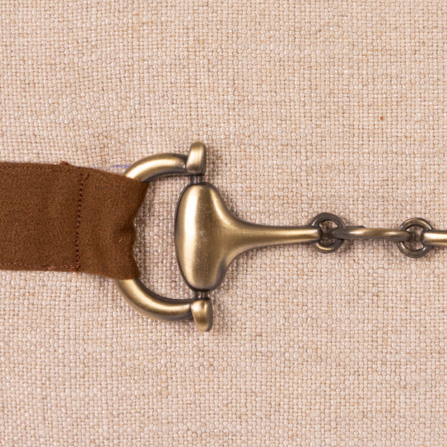 Viscose & Linen Buckle Lumbar Pillow