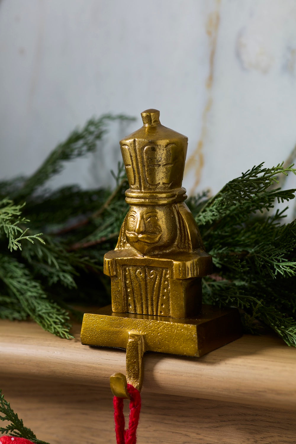 Vintage Nutcracker Stocking Holder