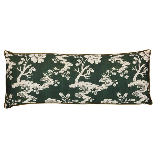 Dark Floral down filled Pillow