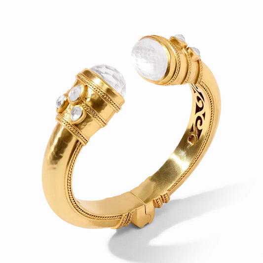 Gold Cannes Cuff-Pearl