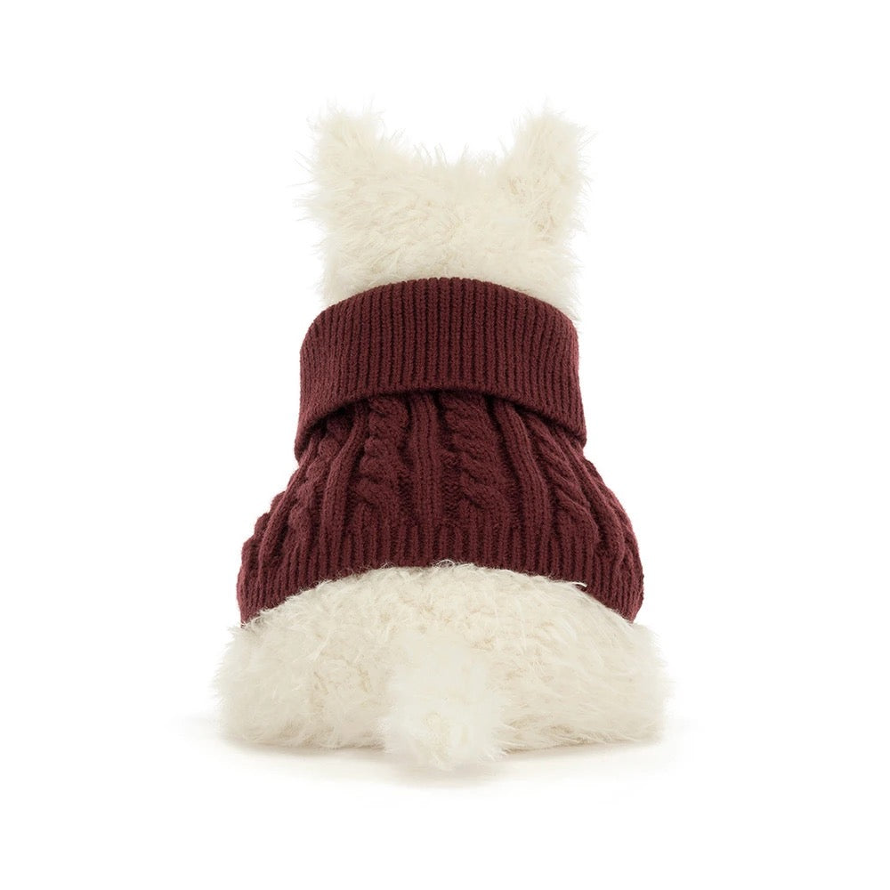 Munro Scottie Dog 'Winter Jumper'