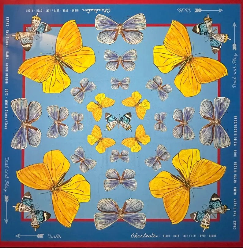 Butterfly Mahjong Mat