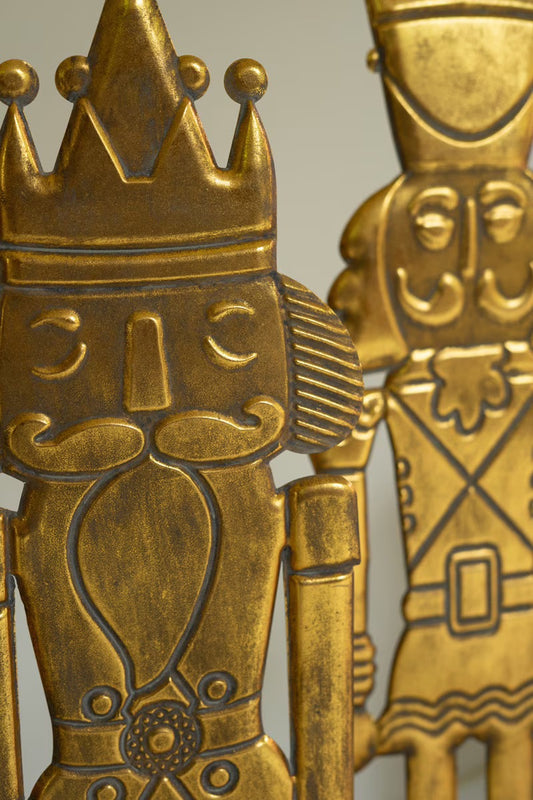 Antique Gold Nutcracker Set