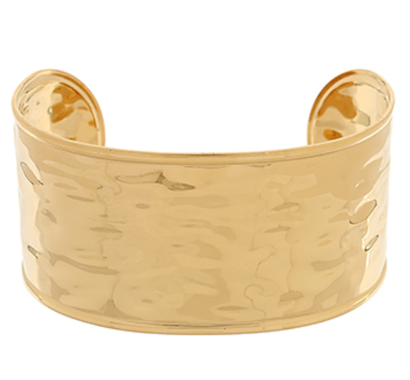 Hammered Bangle Cuff