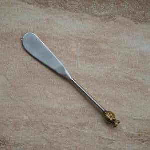 6" Gilded Pomegranate Spreader