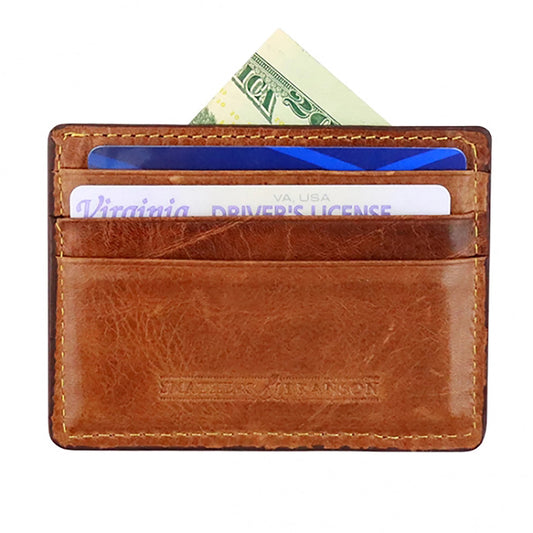 Smathers & Branson Fox Card Wallet (Dark Forest)