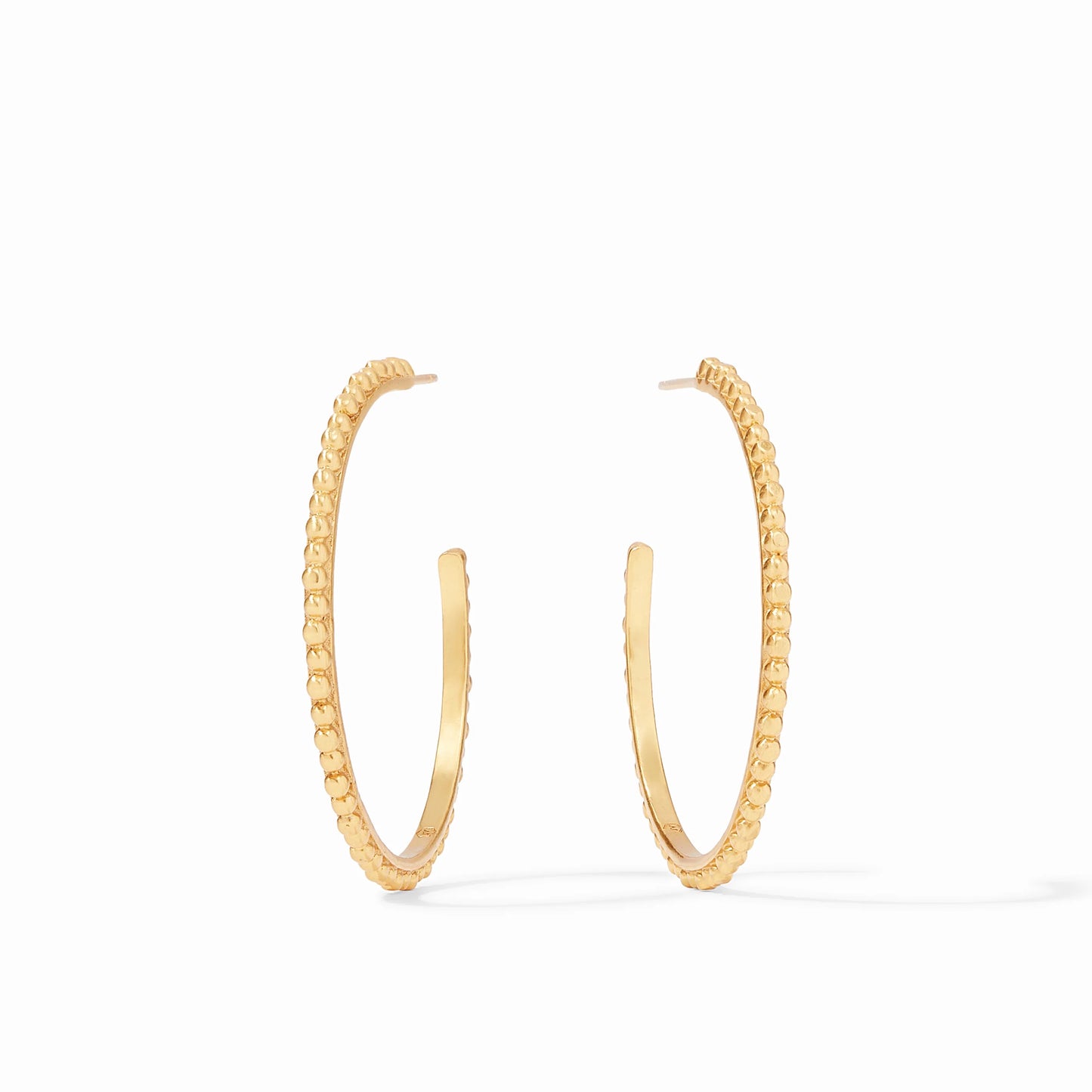 Julie Vos Colette Bead Hoop Earrings