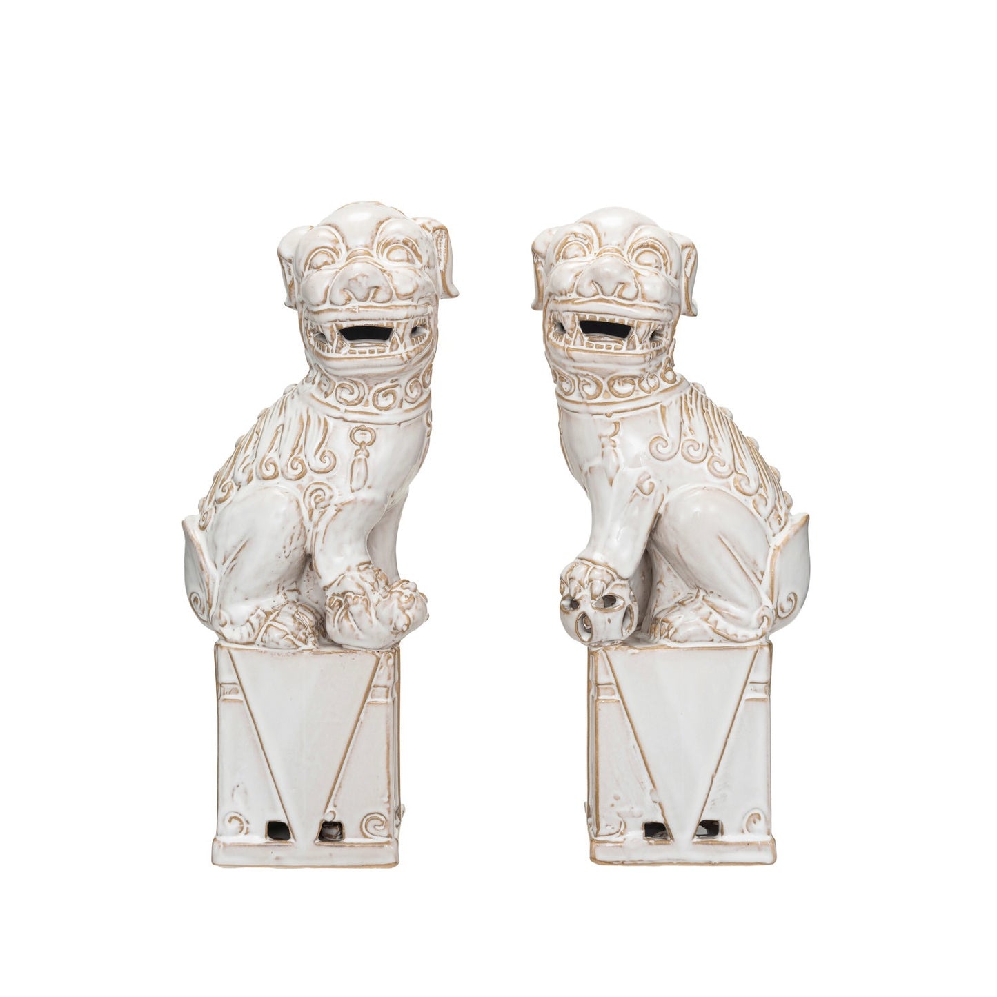 Foo Dog Pair - Vintage Reproduction