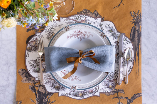 Die-cut Harvest Toile Frame Placemat