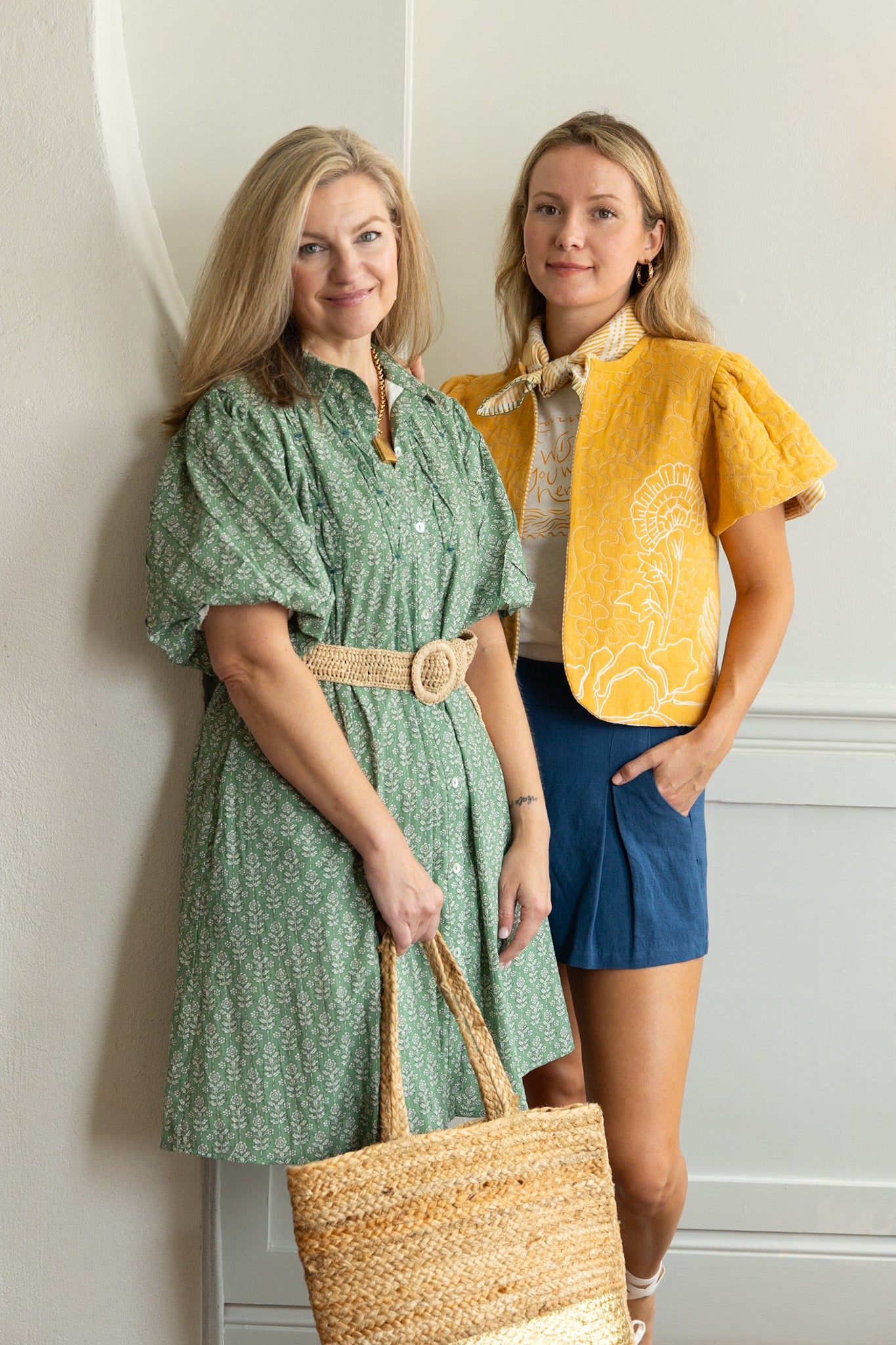 Lizzie Dress in Turf Green