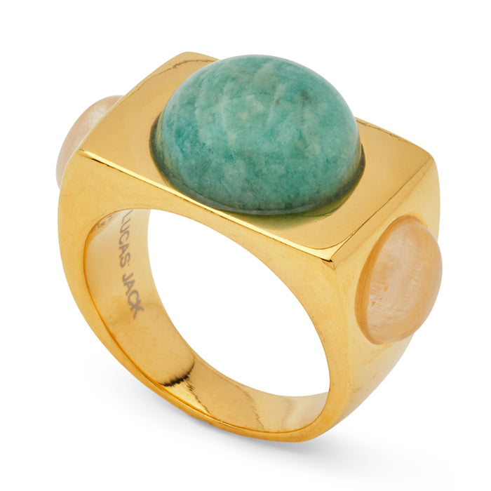 Amazonite Ring