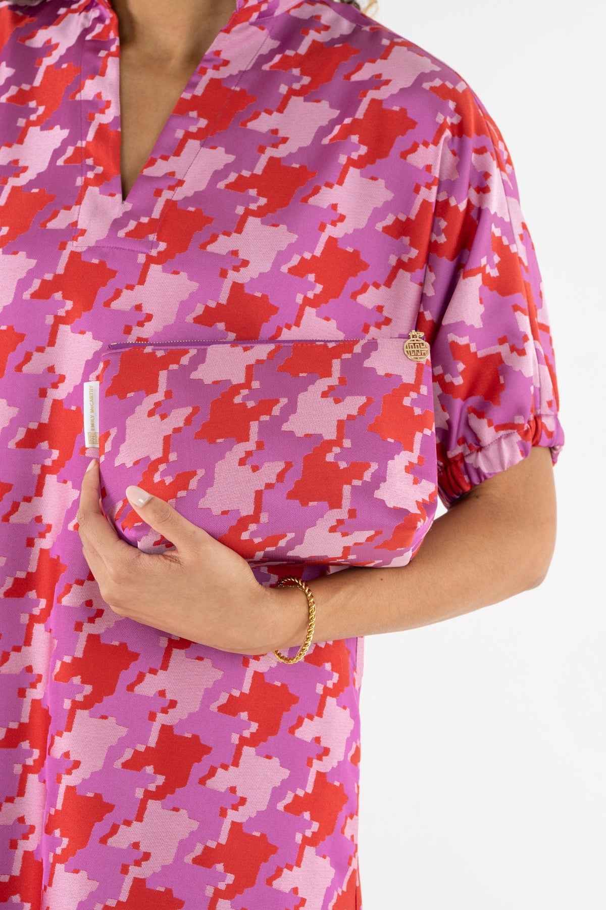 Poppy Maxi - Houndstooth