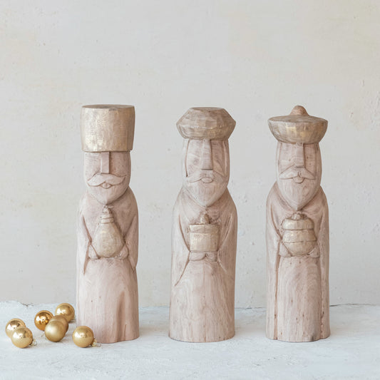 Mango Wood Wise Men