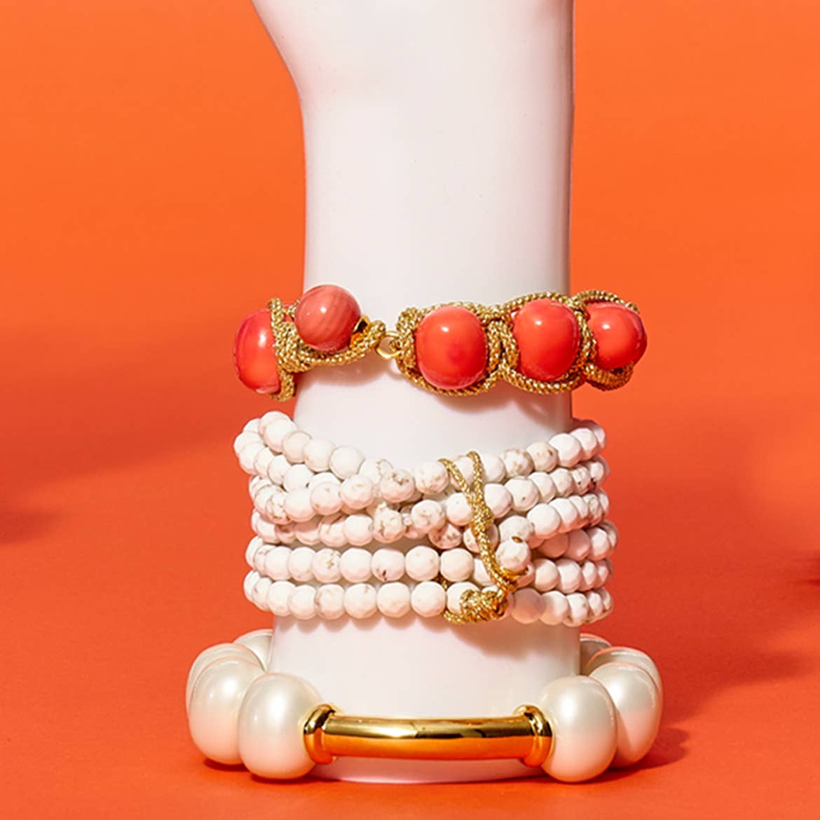 Classic Pebble Pearl Bracelet