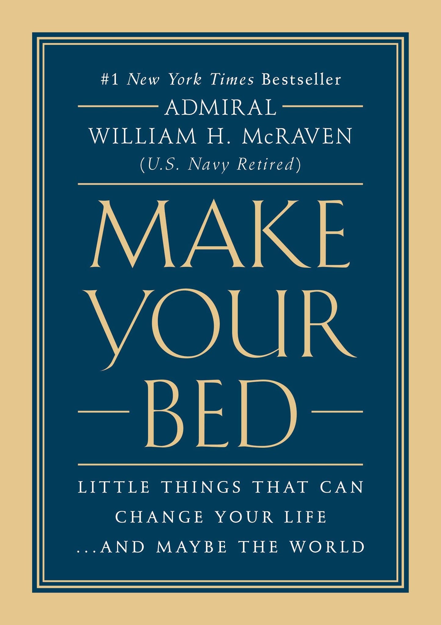 Make Your Bed: Hardcover Book
