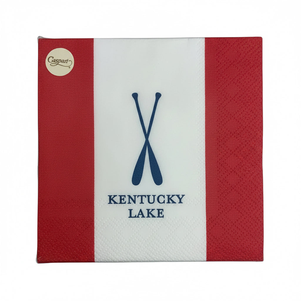 Kentucky Lake Cocktail Napkins | 24 Pack