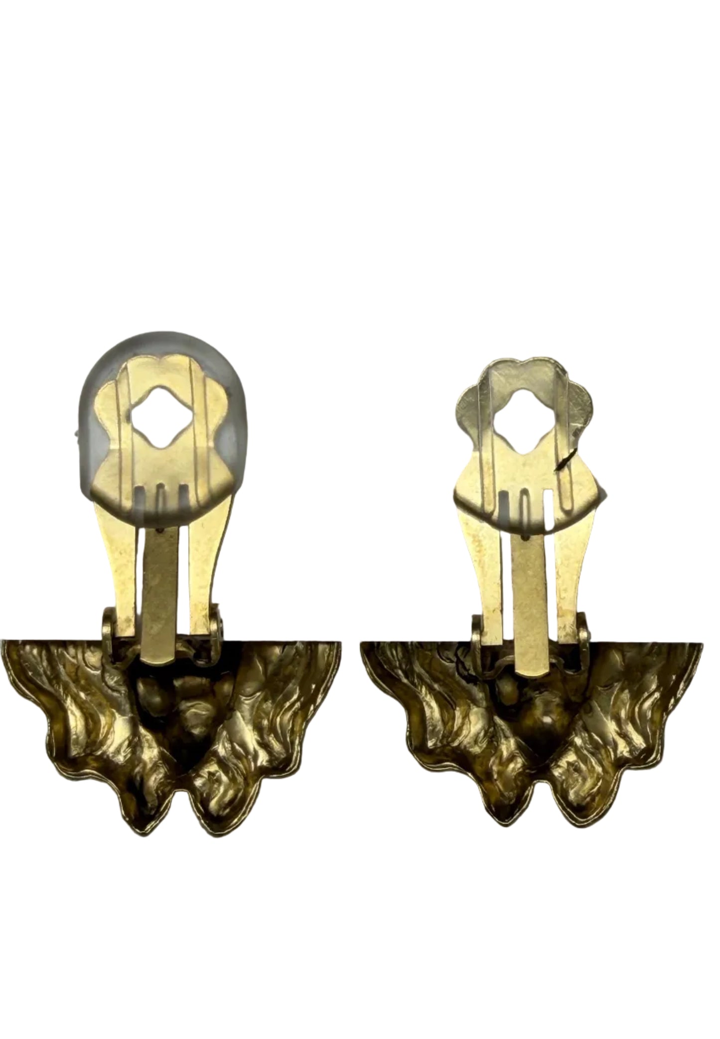 Lion Head Earrings (Stud & Clip on)