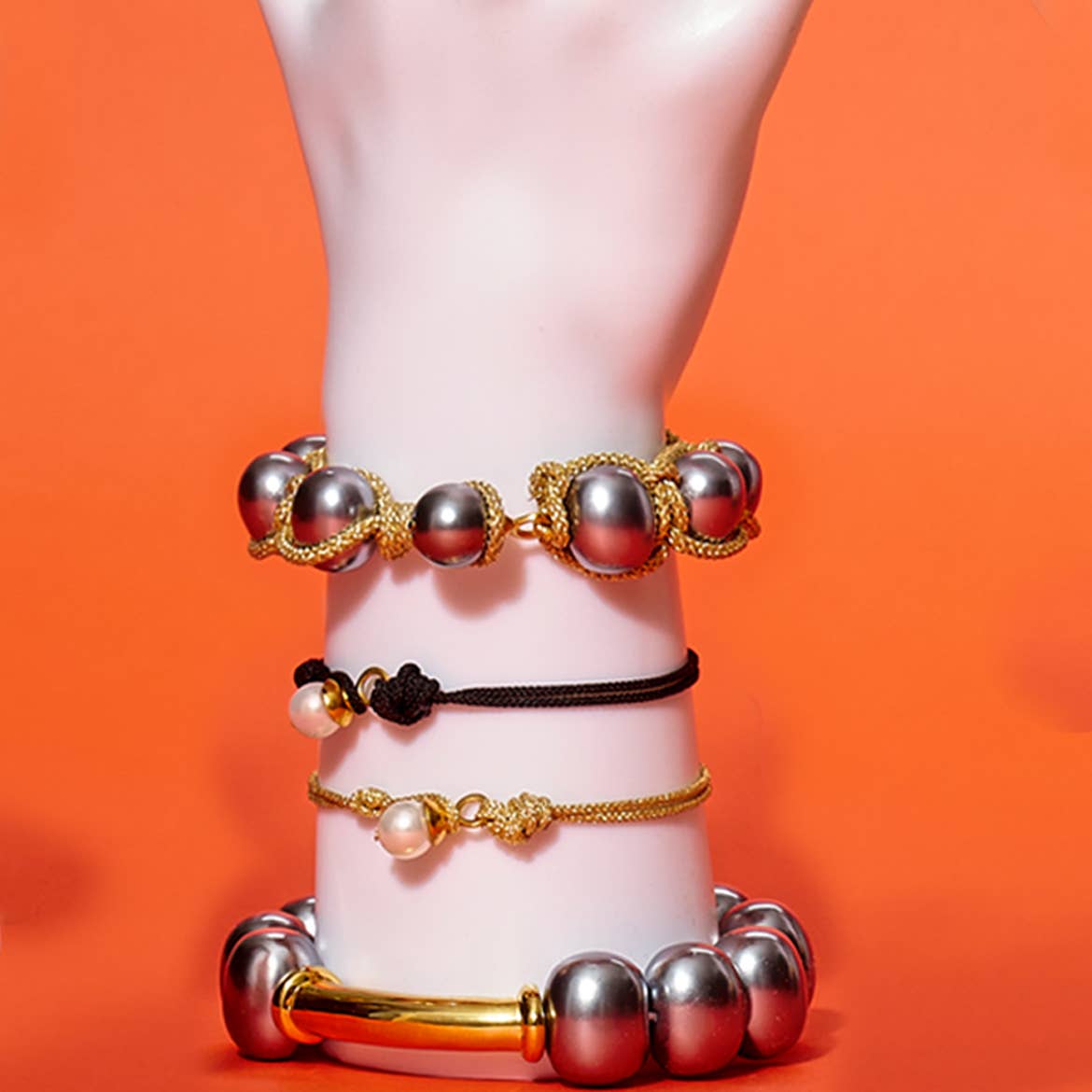 Classic Pebble Pearl Bracelet