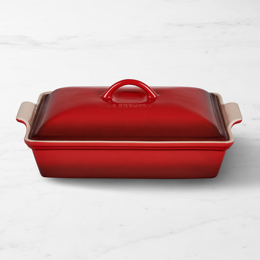 Le Creuset Heritage Rectangular  Casserole Dish with Lid
