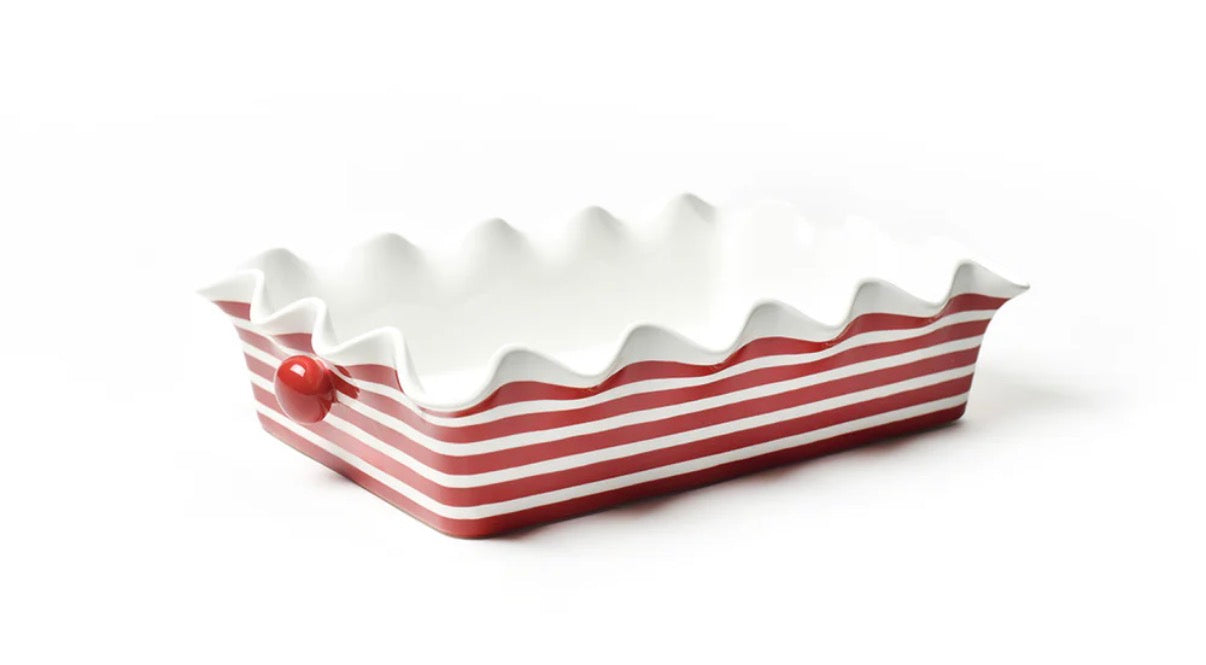 Signature Ruffle 14 Casserole Dish- Coton Colors