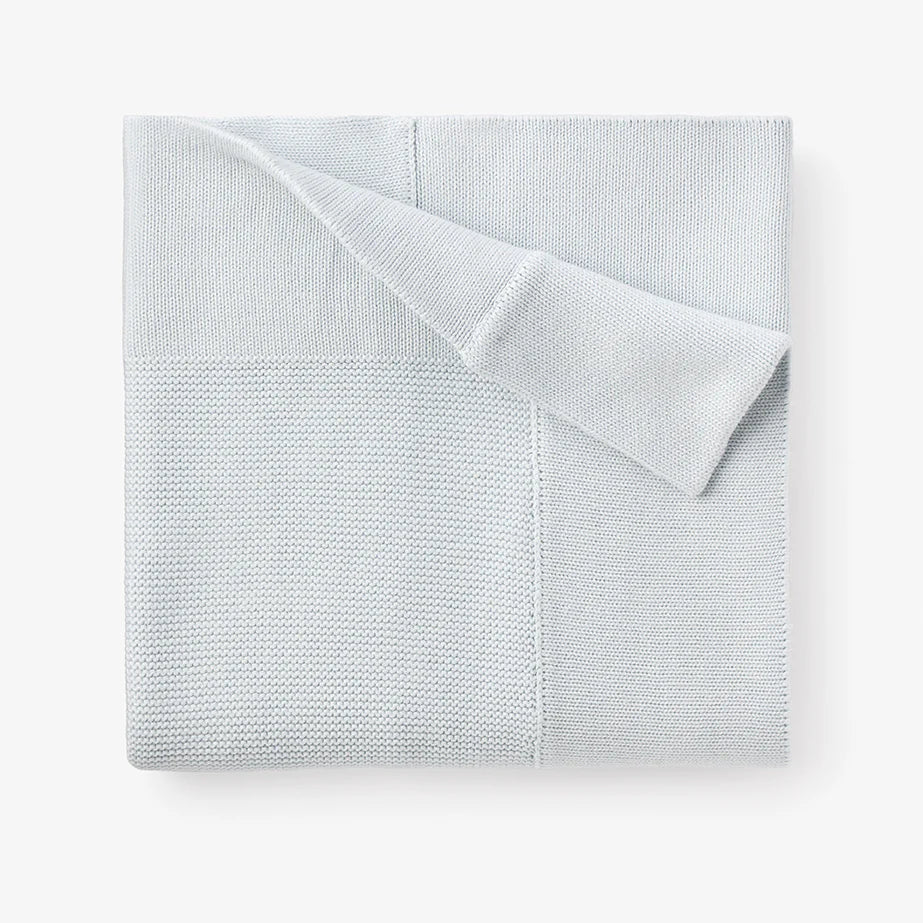 Elegant Baby Products Blue Knit Baby Blanket 30x40