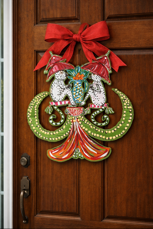 Monkey Business Door Hanger