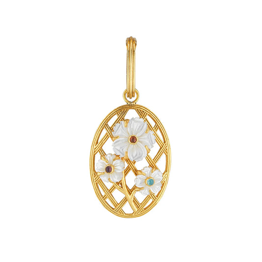 VILLANDRY
Lattice Charm/Pendant - Multi