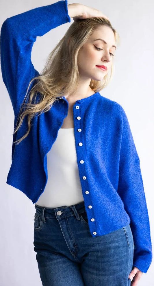 Blue Piper Cardigan