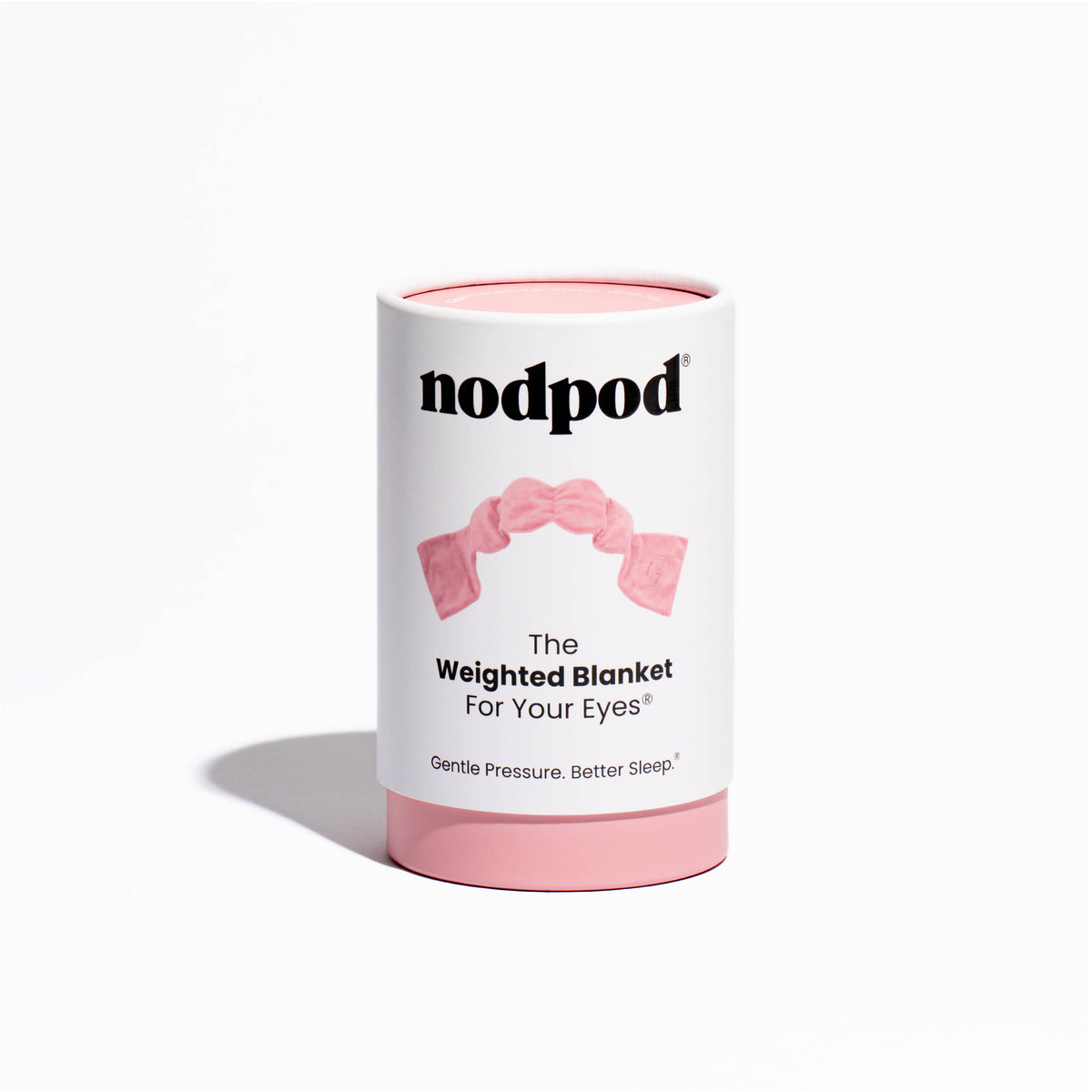NodPod - Blush Weighted Sleep Mask - Eye Mask