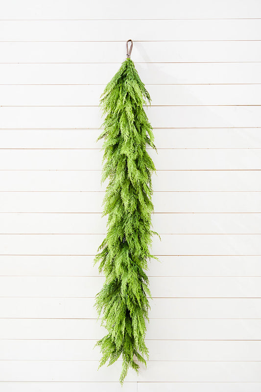 72” Real Touch Cedar Garland