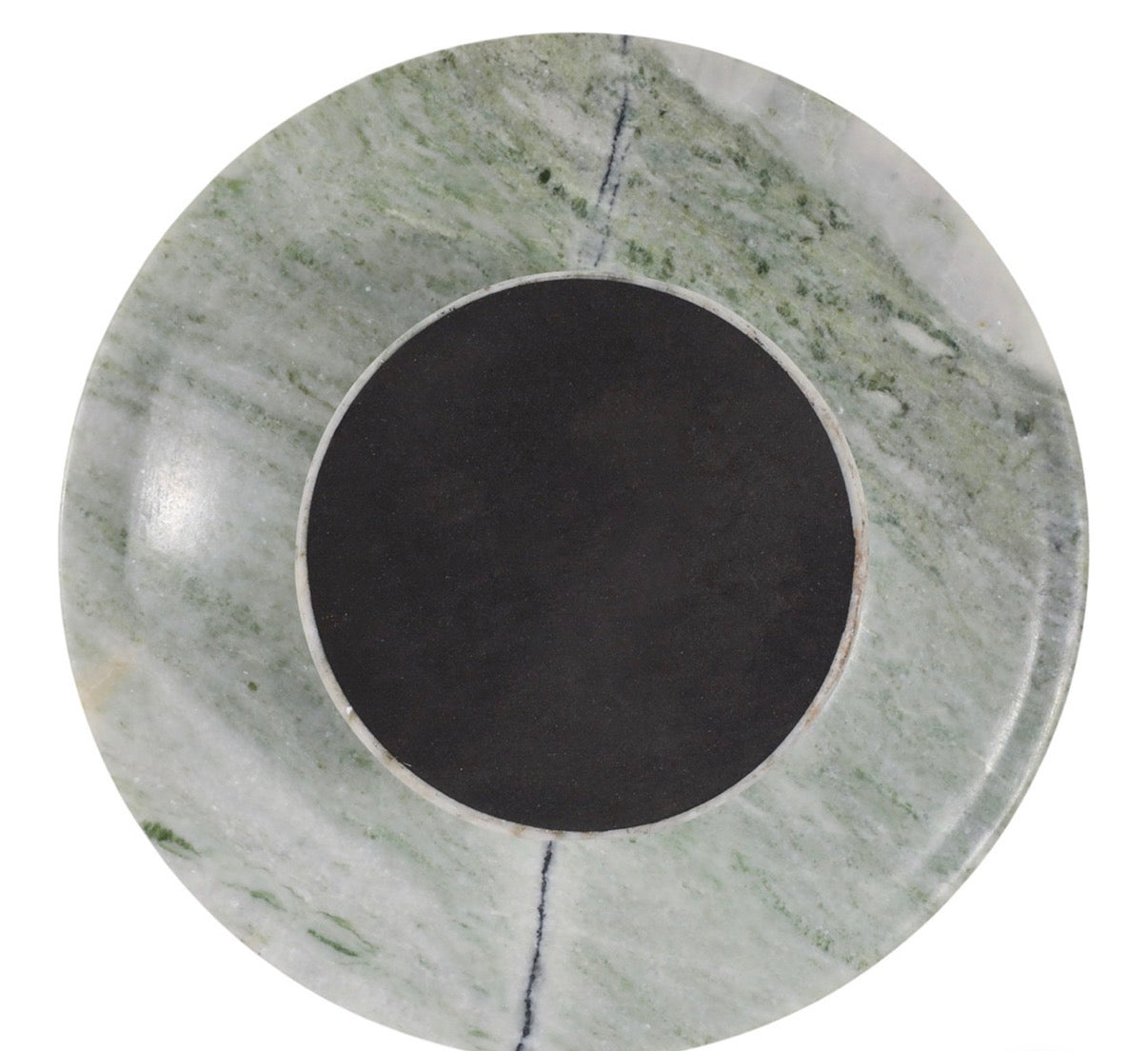 Rimmon Green Marble Pedestal Bowl