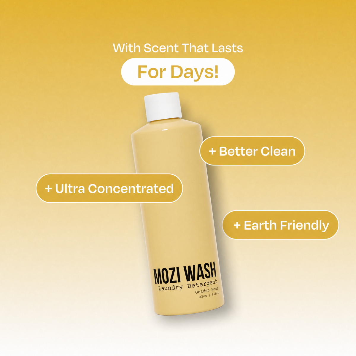 Mozi Wash - Golden Hour Laundry Detergent