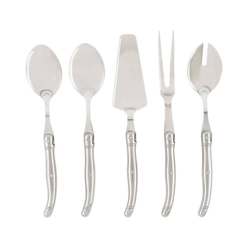 French Home - French Home Laguiole 5 Piece Hostess Set - Stainless Steel