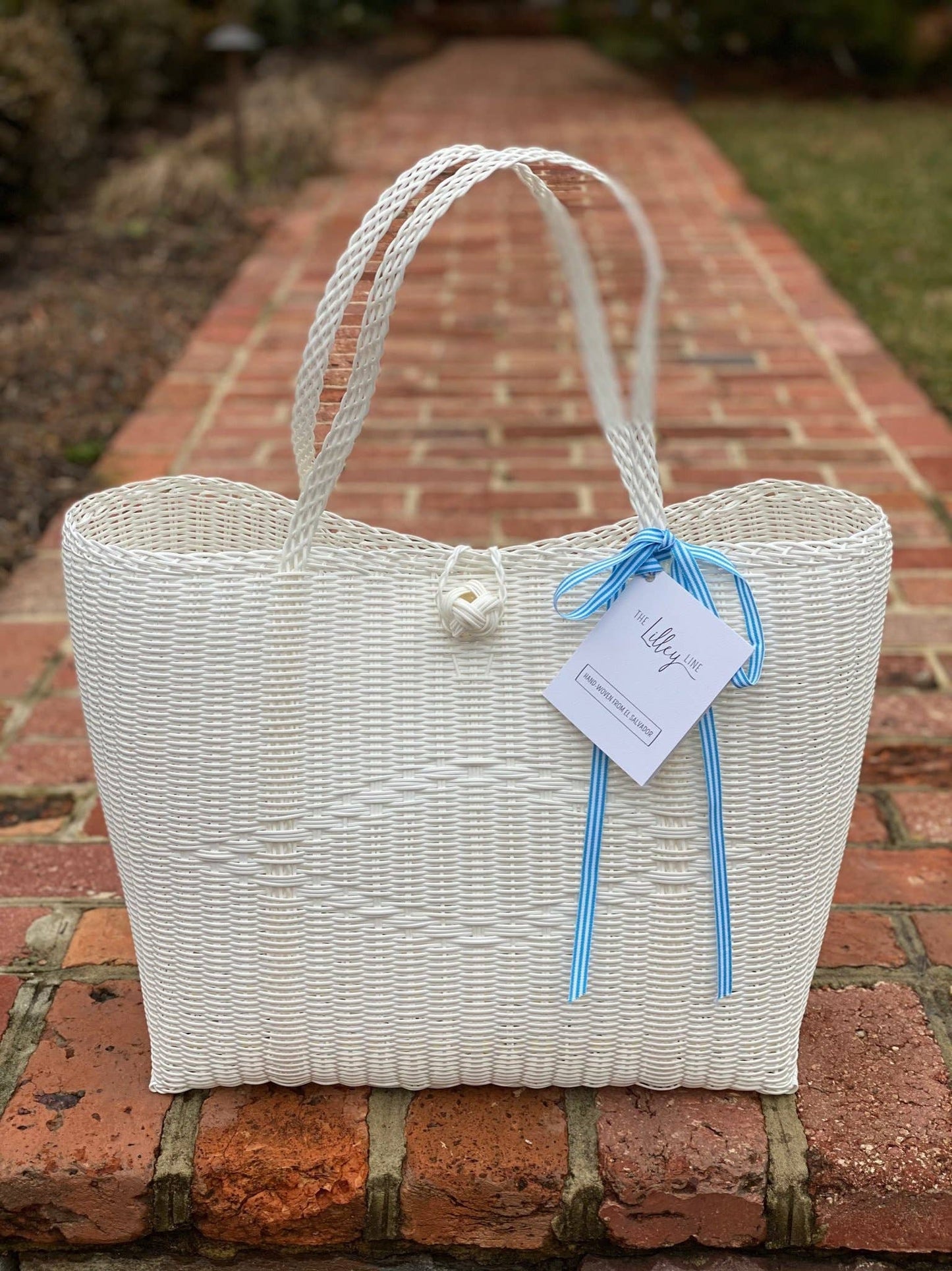 Large, Solid in White Tote